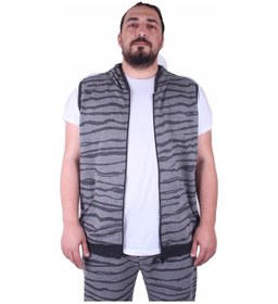 Resim Moc Grande Mocgrande Büyük Beden Unisex Yelek 23600 Grı 