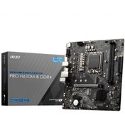 Resim MSI Pro H610M-B D4 1700P Vga Hdmi 