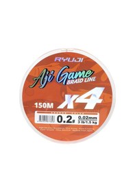 Resim Ryuji Aji Game 4b Orange 150m İp Misina Kalınlık Mm : 0,03mm 