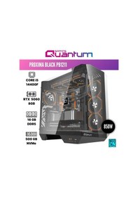 Resim Quantum Gaming Proxima PB1211 i5-14400F 16 GB 512 GB NVMe 8 GB RTX5060 Free Dos Masaüstü Oyuncu Bilgisayarı 