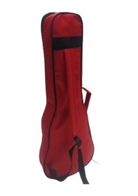 Resim Concert Ukulele Kılıfı Softcase Taşıma Çantası Kırmızı 