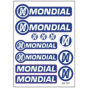 Resim A4 Sticker 107 Tek Paket Çoklu Sticker Çok Renkli 