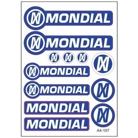 Resim A4 Sticker 107 Tek Paket Çoklu Sticker Çok Renkli 