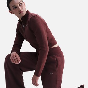 Resim Nike Sportswear Phoenix Plush High-Waisted Wide-Leg Cozy Fleece Kadın Pantolon 