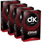 Resim Okey Zirve Prezervatif 10'lu x 4 