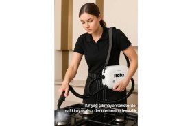 Resim Robx Yeni Nesil Çok Fonksiyonlu 21 Adet Aksesuar Buharlı Temizlik Makinesi 8 saniyede kesintisiz buhar 
