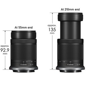 Resim Canon RF-S 55-210 MM F5-7.1 IS STM Lens 