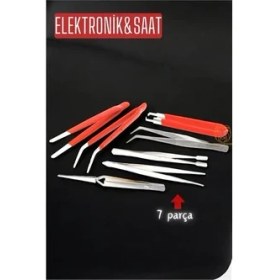 Resim Erbar Hsnet Cımbız Seti 7 Parça Elektornikçi Cımbız Seti - M017R276-K60017 