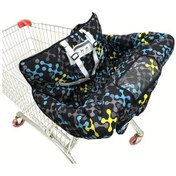 Resim Maxaccess Bebek Alışveriş Arabası Koltuğu Yüksek Sandalye Koruma Pedi Siyah 