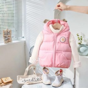 Resim Hana Kids Mevsim Geçişi Yeleği 442161074 Pembe 