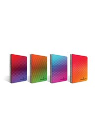 Resim Faber Castell Pp Kapak Smoothie 80 Yaprak A4 Çizgili Defter 4lü 