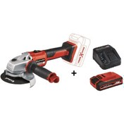 Resim Einhell Axxıo 125 MM Taşlama Makinesi + 3.0 Ah Plus Starter Kit 