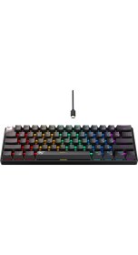 Resim Braventa Collection Havit Gamenote KB903L%60 Mekanik Blended Aydınlatma Oyuncu Klavyesi - 61 Tuş (Siyah) 