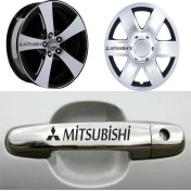 Resim Mtm Mıtsubıshı Kapı Kolu Jant Sticker 