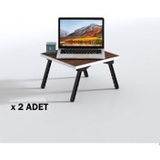 Resim Kenzlife Laptop Dizüstü Bilgisayar Sehpası Tankutay Cvz 2 Li Set 20 39 39 Yemek Sofra Siyah Ayak 