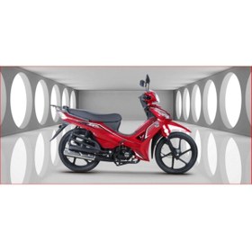 Resim Kuba Ege 50 Cc Motorsiklet Kırmızı 