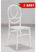 Resim Phoenix 2 Adet Mutfak Sandalye -beyaz 