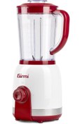 Resim Girmi FR27 Blender, 350 Watt, 1 Litre, 6 Bıçaklı, Beyaz/Kırmızı 