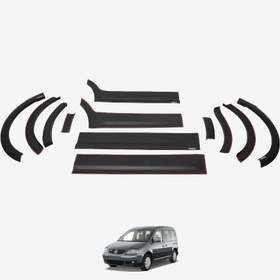 Resim Volkswagen Caddy 2010-2015 Dodik Set 12 Parça Uzun Şase Sağ Sürgü 