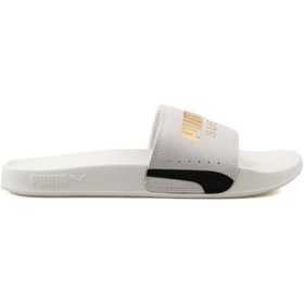 Resim Puma Leadcat 2.0 Suede Classic Unisex Terliği 38487202 Beyaz 001 