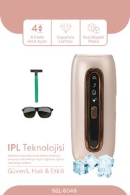 Resim Sinbo SEL-6048 IPL Lazer Epilasyon Cihazı | Acısız Kalıcı Epilasyon 