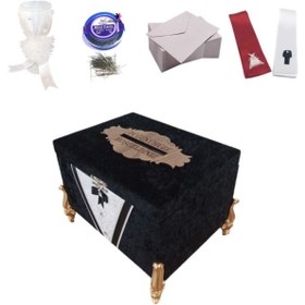 Resim Sonem Çeyiz Takı Sandığı Sünnet Nişan Düğün Damat Çeyiz Sandık 0495 