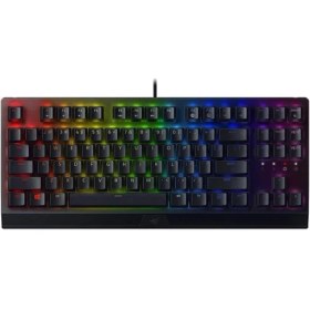 Resim Razer Blackwidow V3 Tenkeyless (Yeşil Anahtar) - Kompakt Mekanik Oyun Klavyesi (Tıklanabilir Mekanik 