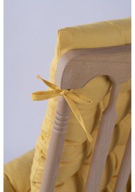Resim Altınpamuk Lüx Sallanan Sandalye Minderi Selen Bağcıklı 120X50Cm (Sadece Minder) 