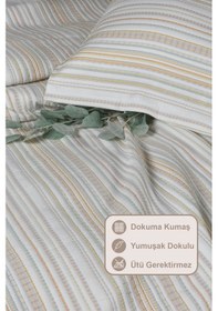 Resim Elart Harmony Yatak Örtüsü Takımı Çift Kişilik 240x250 Cm Tarçın Tarçın 