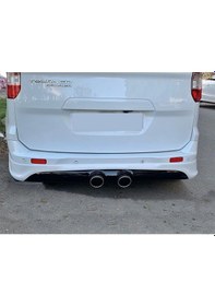 Resim Ford Tourneo Courier R32 Arka Ek Plastik Siyah Difüzör Arka-bodykit-ek-karlık 