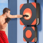 Resim YOBENKI Tekvando MMA Karate Boks Vuruş Odak Boks Mat, Ev Fitness Duvar Hedef Kare Hedef Sanda Ayak Hedefi Boks Kum Torbası Bacak Hedefi Duvar Vuruş Hedefi Eller Hedefi Tekvando Hedefi, Karma Renk, Suni Deri, Pilsiz 