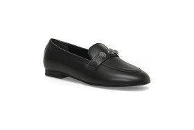 Resim Butigo 26S-007 6fx Siyah Kadın Loafer 