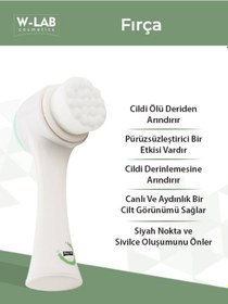 Resim W-Lab Yüz Temizleme Fırçası Beyaz 