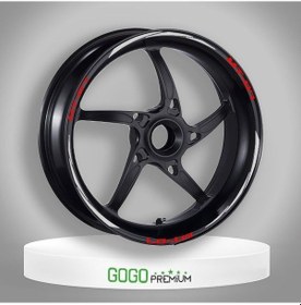 Resim Reflektör Beyaz Yamaha Mt-07 Uyumlu 1 Set Jant Şeridi 