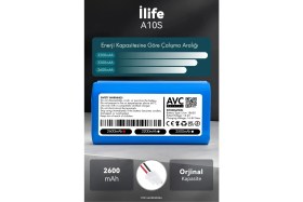 Resim Ilife A10S 2600MAH Robot Süpürge Bataryası - Çok Katmanlı Koruma Teknolojisi 