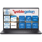 Resim Dell Inspiron 3520 İntel Core i7 1255U 64GB GB 512GB Ssdıntel® Iris® Xe Ubuntu 15.6'' FHD Taşınabilir Bilgisayar i35201013U07 