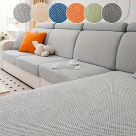 Resim 1 adet Evcil Hayvan Dostu Koltuk Kılıfı - Kaymaz, Tüm Mevsimler İçin Makinede Yıkanabilir Koltuk Koruyucu - Modern Polar Polar Tasarım 