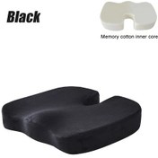 Resim Seyahat Koltuk Minderi Bellek Köpük U-şekilli Yastık Sandalye 