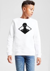 Resim Jujutsu Kaisen Anime Sukuna White Head Beyaz Çocuk 2ip Sweatshirt 