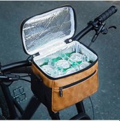 Resim Didadodo Bisiklet Çantası - Su Geçirmez, Termal Yalıtımlı, Dokunmatik Bölme Kahverengi, Küçük Boy Kahverengi 