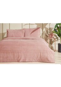 Resim Özdilek Piramit Çift Kişilik Yatak Örtüsü Pudra 