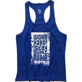 Resim Bluu Hmblw Fitness Gym Tank Top Sporcu Atleti 