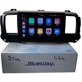 Resim Citroen Jumpy 2017-2022 Blueway 4-64 Profesyonel Oem Multimedia 9" 