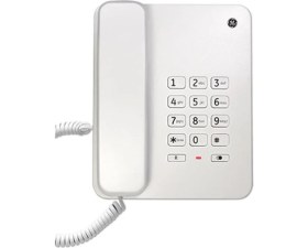 Resim Magbox General Electric TK-30043 Ekransız Beyaz Masaüstü Telefon 