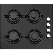 Resim Luxell LX-40 TAHDF Ankastre Ocak Siyah 