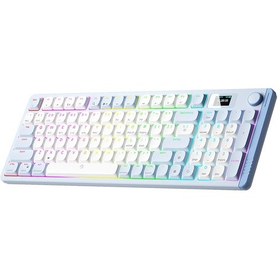 Resim Aıgo S99 SKY Realm Kırmızı Switch Mekanik Kablosuz Oyuncu Q Klavye 