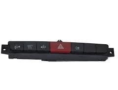 Resim Fiat Doblo 2010 Sonrası Dörtlü Flaşör Anahtar Grubu ( Rezistans Yok ) Orjinal Opar 735498200 