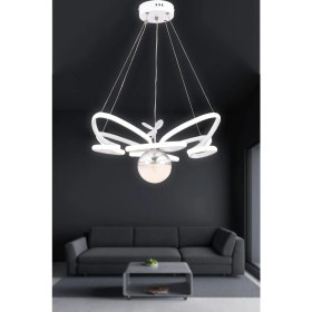 Resim Trendylight Lale Beyaz Tekli 