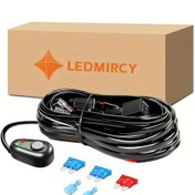 Resim Xuweiwei Wf1 Pvc 1 2 Lead 20awg On Off Switch Relay Harness Kit Offroad Truck Utv Atv Boat 