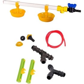 Resim TavPet Nipel Suluk Sistemi Montaj Aparatlı Büyük Yaylı Çanaklı 40 Cm 